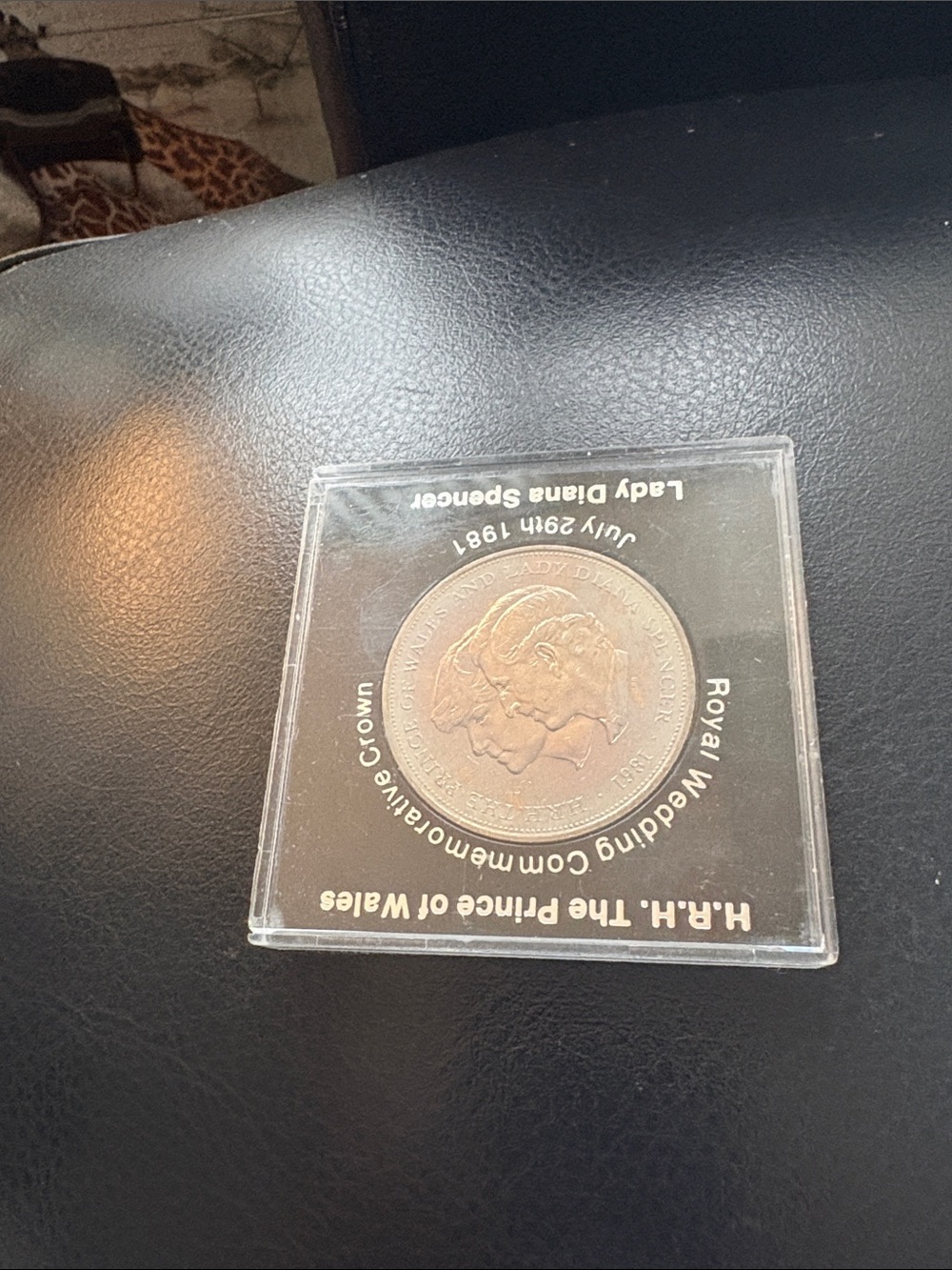 Royal Wedding Commemorative Crown July 29 1981  Lady Diana Spencer